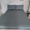 Fitted Sheet Mattress Cover With All-around Elastic Rubber Band Non Slip Dustproof Bed Sheet(Without Pillowcase)