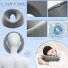 Massage Facial Cradle Cushion, Massage Pillow Head Hole, U-shaped Massage Face Cushion, Massage Headrest for Bed, Face Cushion Abdominal Position