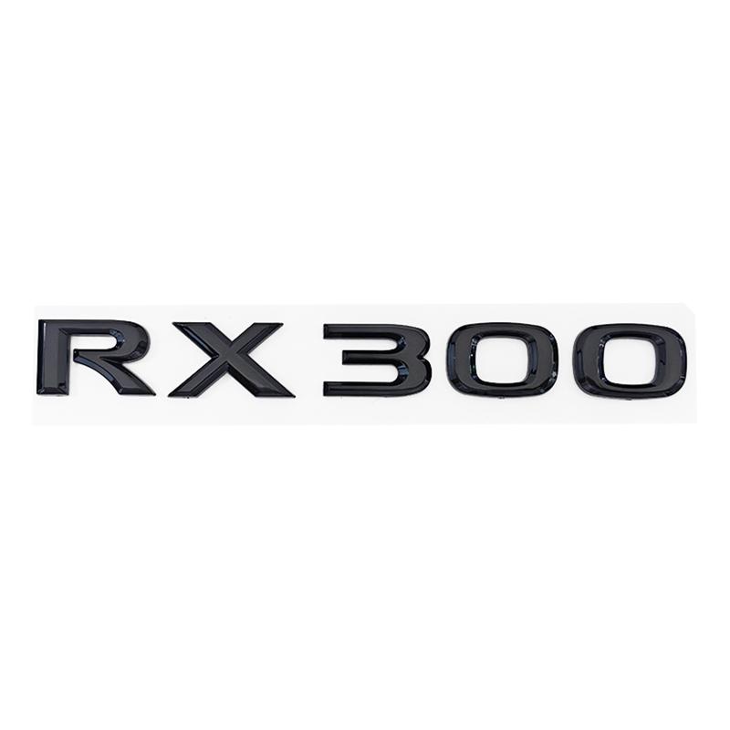 3D ABS Glossy Decal Car Front Hood Emblem Rear Trunk Sticker for Lexus GX460 GX470 LX450 LX470 LX570 LX600 RX270 RX300 RX350