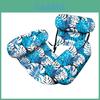 Pvc Water Lounge Float Seat With Collapsible Backrest For Pool Fun