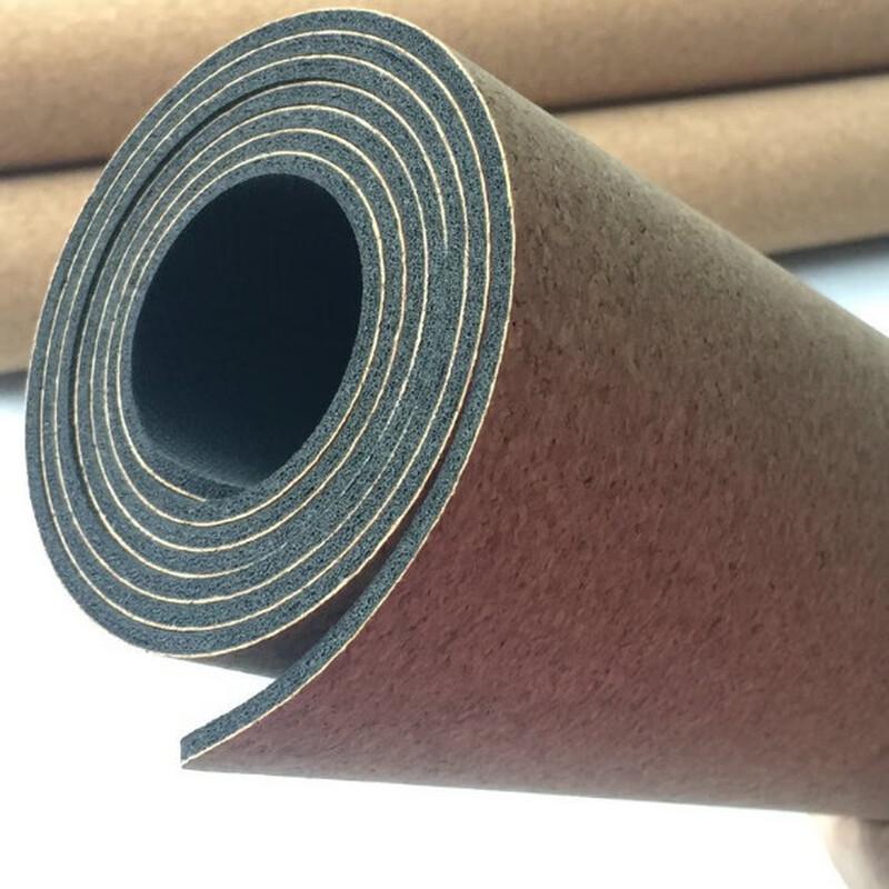 Natural Cork & Rubber Yoga Mat