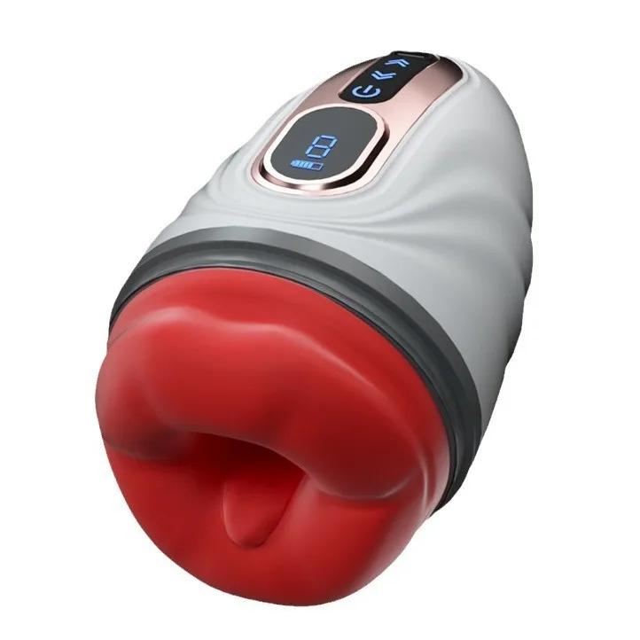 Automatic Sucking Masturbator Cup for Men Deep Throat Blowjob Penis Massager Vacuum Stimulator Pocket Pussy Adult Sex Toy