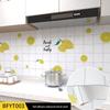 Eco-Friendly Kitchen Anti-Oil Stickers: Self-Adhesive, Waterproof, Heat-Resistant Tile and Stove Top Renovation Wallpaper.