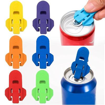 6/12ks Přenosný otvírák na konzervy Easy Cola Jednoduchý otvírák na láhve Opakovaně použitelný utěsněný otvírák na nápoje Otvírák na pivo Odstraňovač víka Kuchyňské pomůcky
