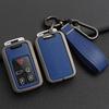 Car Key Case Cover For Volvo XC60 V60 S60 XC70 V40 Leather Keychain Holder Fob Protector Keyring Protective Accessories Shell