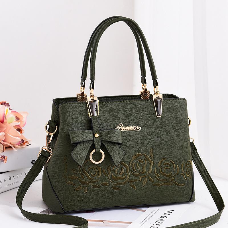Borsa da donna Borsa a tracolla casual stampata con una spalla