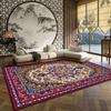 Persian Oriental Style Living Room Luxury Carpet Decoration Home Anti-slip Washable Bedroom Study Mat Soft Plush Lounge Area Rug