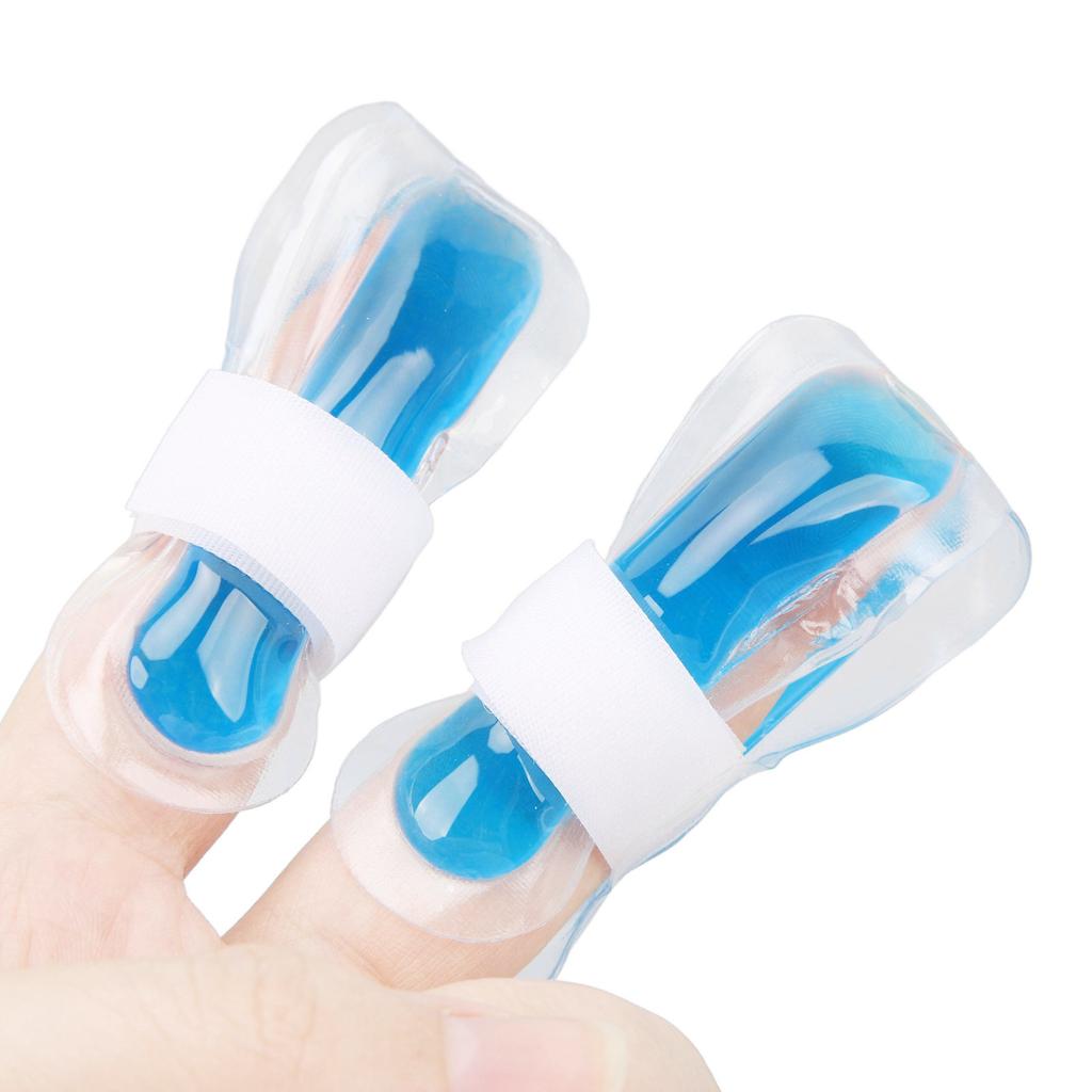 2pcs Finger Hot Cold Pack Quick Cold Reusable Gel Pack for Arthritis Chronic Soreness 8cm