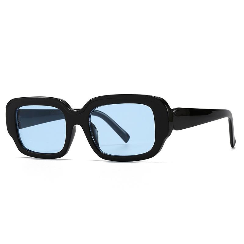 High Quality Stylish Retro Edgy Punk Trendy Travel Friendly Oversized Square Shaped Female For Both Male Sun Glasses