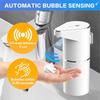 Automatic Foaming Soap Dispenser, 3 Level Adjustable Foam Wall Mount, Usb Rechargeable, Touchless Hand & Dish Soap Dispenser