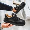 Fashion Men's Retro Design Fashion Trend Casual Low Top Thick Soled Shoes 2025 Autumn New Comofrtable Versatile Lace Up Chunky sneakers