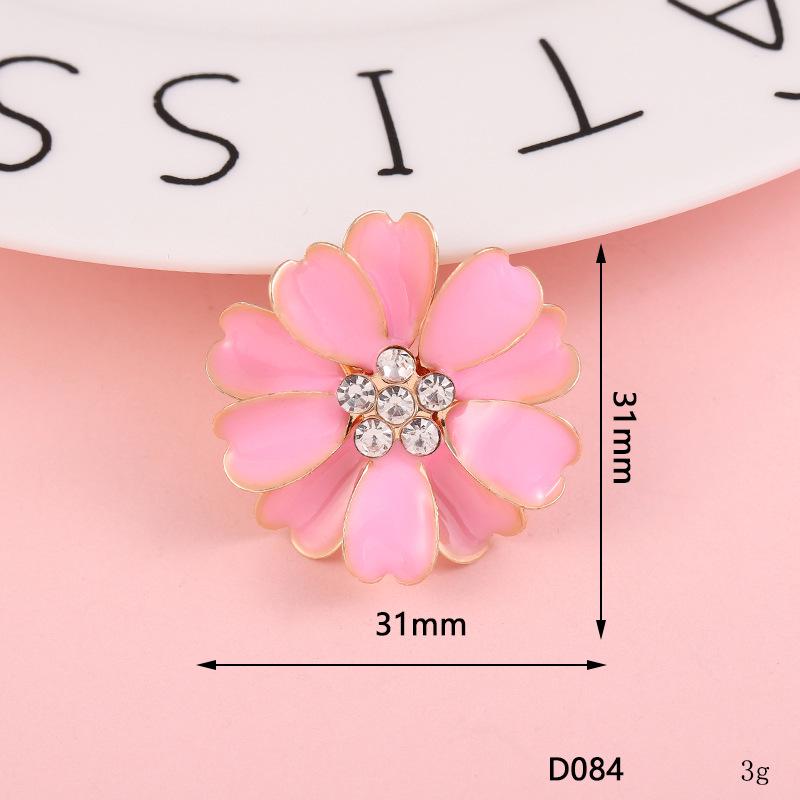 Five-Petal Diamond Flower Snowflake DIY Phone Shell Sticker