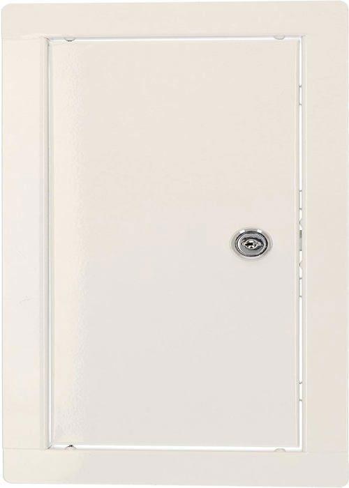 Trappe de visite - KOTARBAU - 15 x 30 cm - Métal - Blanc - Facile à installer