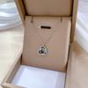 Real Gold Cold Necklace In The E-Commerce Good Goods Furnace, Women'S Collarbone Chain With Jewelry