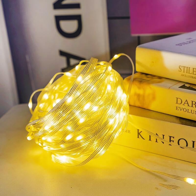 NuFeng 10m 100-LED Outdoor Fairy String Lights