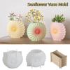 3D Flower Planter Mold Multi Purpose Plaster Mold Home Decors DIY Craft Mold  Gift Making