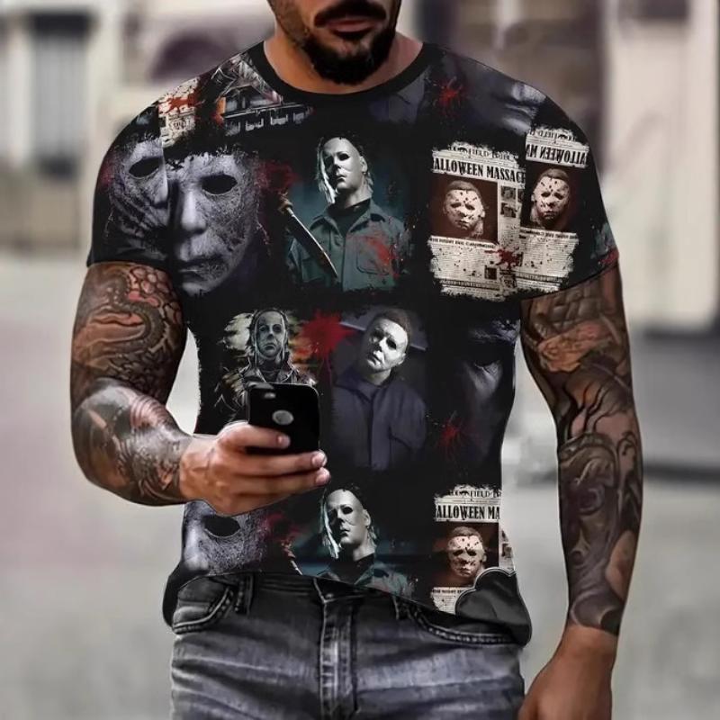 Casual Versatile Top Fashionable Simple Men's Short Sleeves T-Shirts Men’s