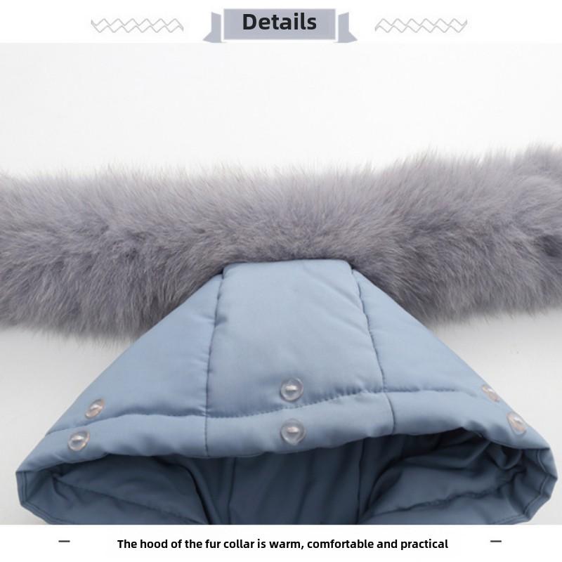 Chlapecké a dívčí kojenecké kojenecké zateplené kombinézy s kapucí Dětské oblečení na lezení Romper Zimní dětské oblečení