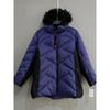 Export USA ZX Plus Size Women's Clothing Autumn and Winter Thickened Fur Collar Hood Cotton-Padded Coat Faux Fur Quilted Coat