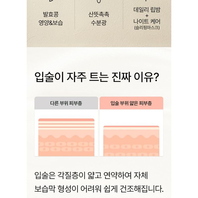 mixsoon - Natural Bean Lip Mask Balm