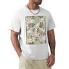 Ugly Medieval Cats Millefleur Tshirt Urban Style Print Tshirt