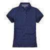 Korean Style Women's Slim Fit Short Sleeve Polo Shirt