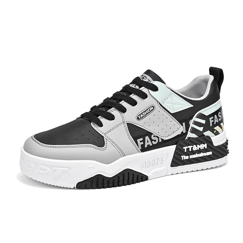 2025 new mesh surface breathable design casual board shoes students thick sole increase sports fashion shoes low top
