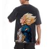 Dragon Ball Vegeta Printed Tshirt Mens and Womens Washed Tshirt High Quality Vintage Cotton Tshirt Harajuku Tshirt