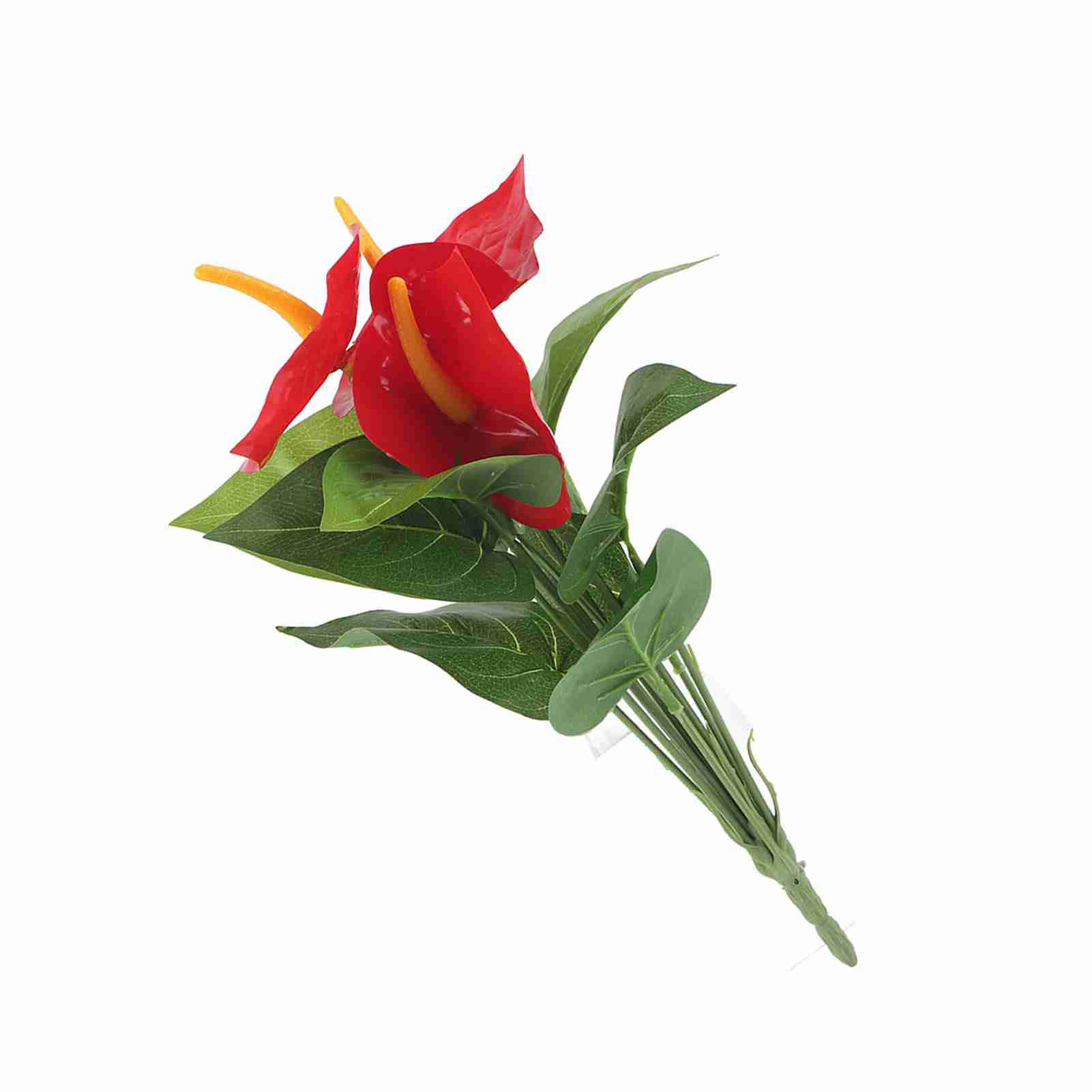 

Пластиковые искусственные растения, искусственные красные цветы антуриума, букет, свадебный декор для дома и сада