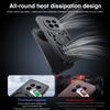 Luxury Frosted Mesh Heat Dissipation For Magsafe Magnetic Phone Case For VIVO X300 IQOO 13 12 Pro Wireless Charge Bumper Cover