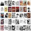 80 Cartoon Jibaku Shonen Hanako-kun Stickers for Journals, DIY Decor, Phones, and Notebooks.
