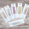 Birthday Cake Curve Multi-color Candles Gold-plated Gold Silver 12 Spiral Colorful Candles In Suction Cards