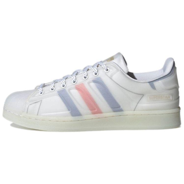Adidas Originals Superstar Futureshell Retro Casual Low-Top Sneakers Unisex Sneakers White Blue Pink H00197