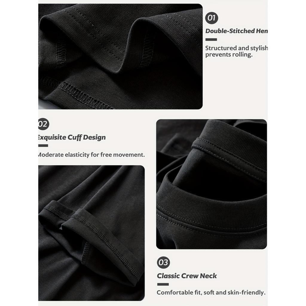 Men Heavy Metal Biker Dragon Graphic Tee Vintage Rock Streetwear Short Sleeve Cotton Oversized T Shirt