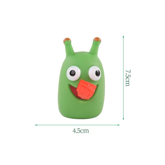 Fidget Toy Novelty Adorable Animal Design Stress-Relieving Sticking Tongue Out Worm Toy for Kids Adults