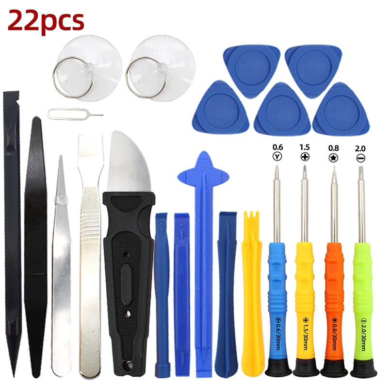 

22 In 1 Spudger Pry Screwdriver Sets Repair Opening Tools Kit For Mobile Phone Tablet Computer Disassemble Hand Tool