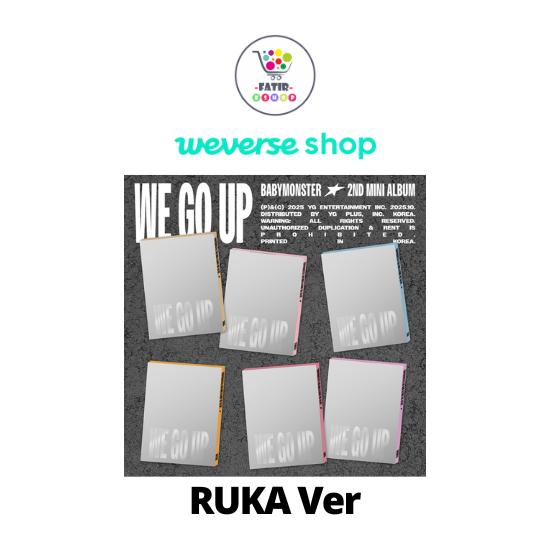 Select POB PATTERN Ver BABYMONSTER 2nd MINI ALBUM WE GO UP