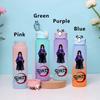750ML Demon Slayer Cartoon Plastic Gradient Water Cup Portable Leak Proof Water Bottle Student Outdoor Sports Travel Water Cup