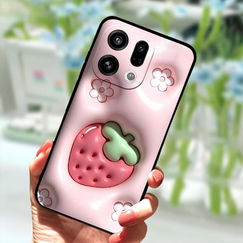 For OPPO Find X9 Pro Case FindX9 2025 New Fashion Soft TPU Silicon Protect Phone Cover For OPPO Find X 9 X9Pro Shockproof Bumper