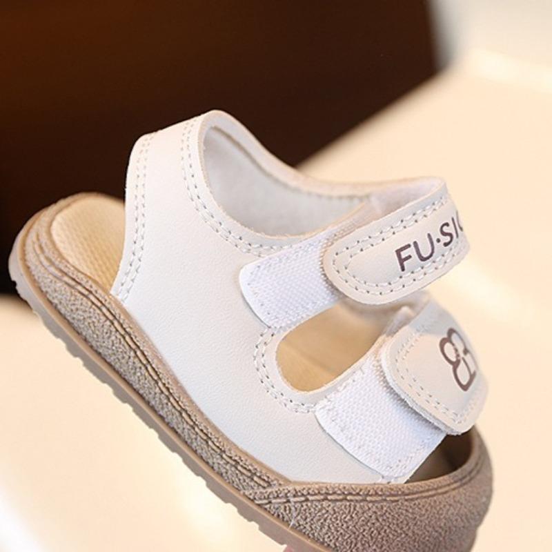Summer Toddler Closed Toe Sandals Soft Sole Anti-Collision Walking Shoes For Boys Girls