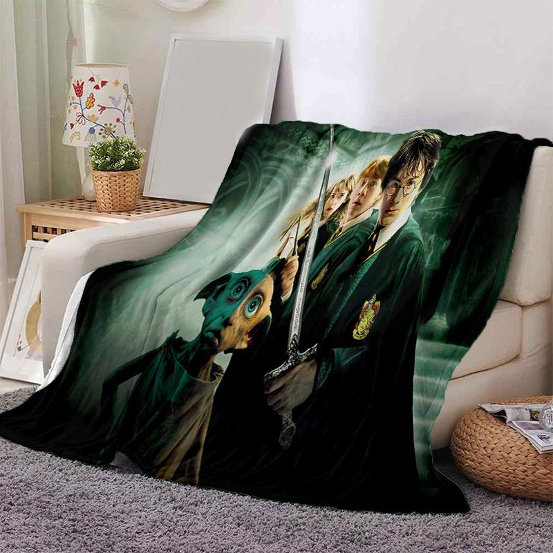 

Harry Potter and the Goblet of Fire Movie Poster PrintPrint Blanket, Soft Blanket For Sofa Office Bed And Travelling Daughter Birthday Gift 130cm×150cm（50in×60in）