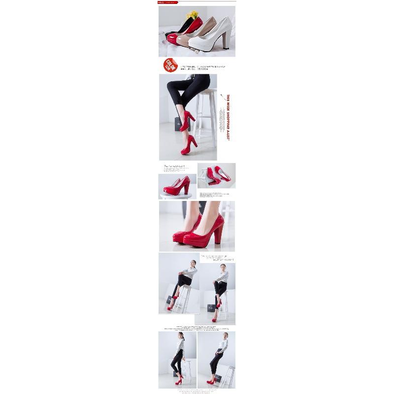 Spring and Autumn Women's Shoes Thick Heels Single Shoes Table Nude High Heels Women's Nightclubs Bridesmaid Shoes Wedding Shoes Trend