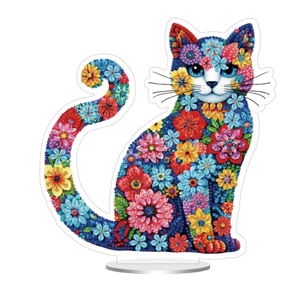 Acrylic Special Shape Goblin Desktop Diamond Art Kits 5D DIY Diamond Art Tabletop Decorations Diamond Painting Desktop Decors