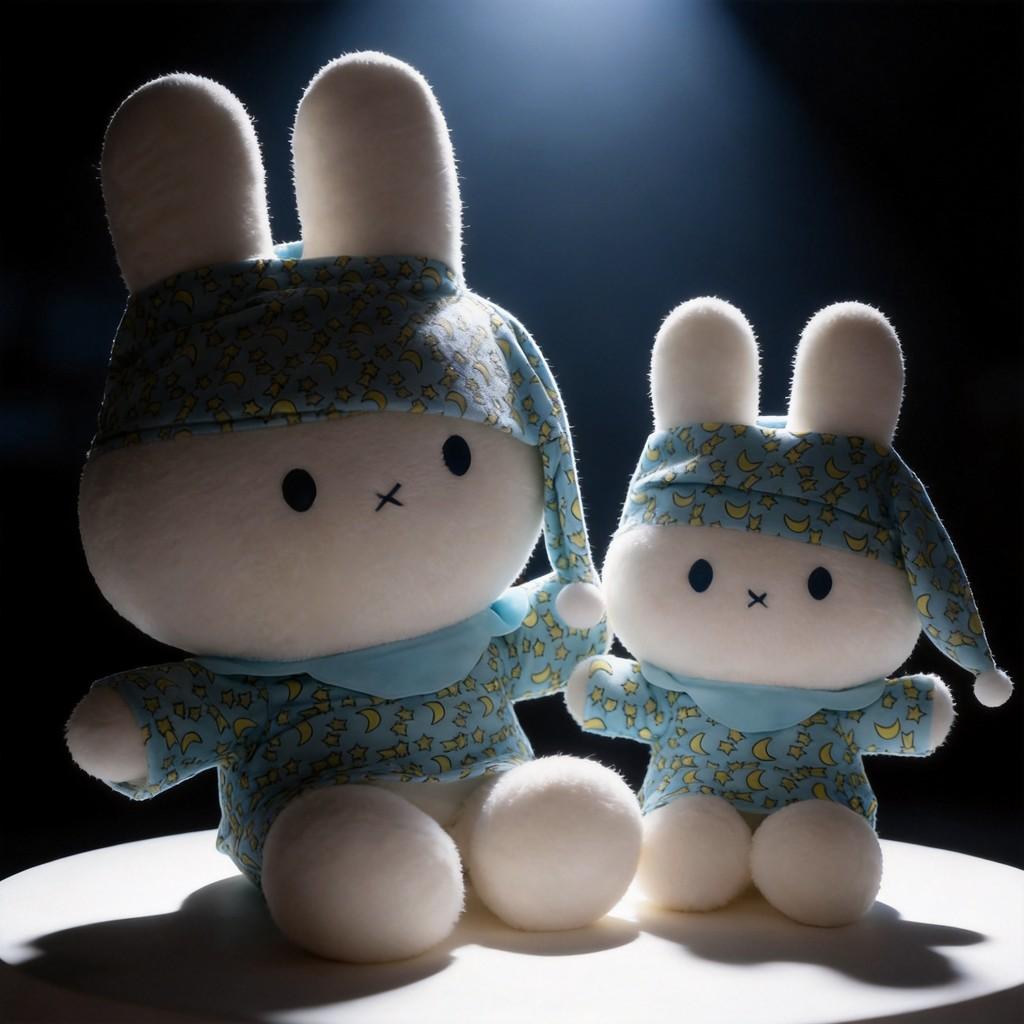 Miffy Plush Rabbit Costume Pajama Doll With Soft Short Pile For Kid And Adults