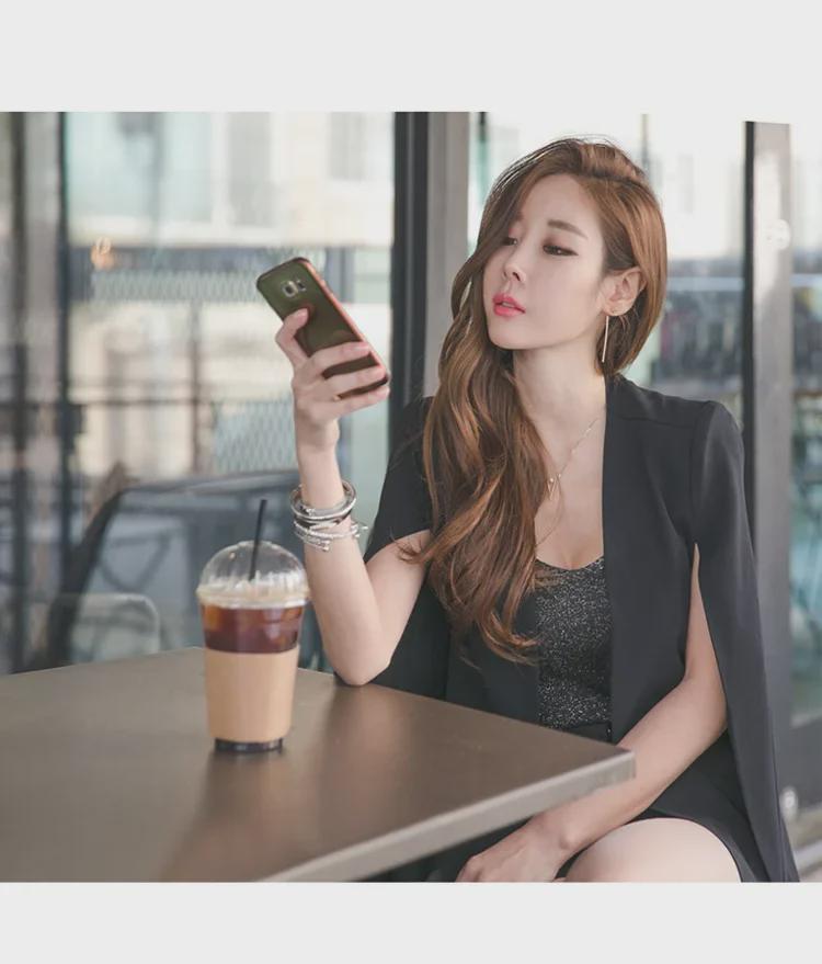 2023 European & American Style Short Royal Sister Cape Jacket