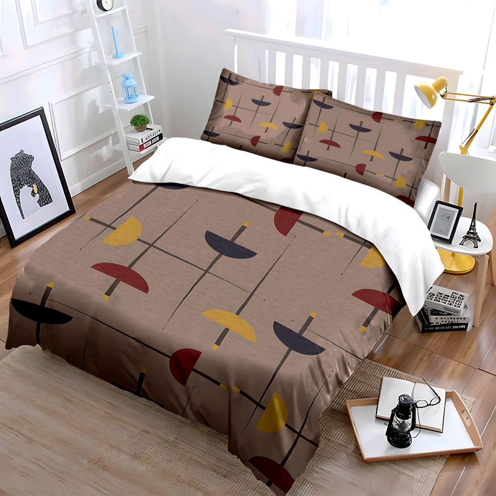 Abstract Shapes and Lines. Bedding Sets Duvet Cover Sets Duvet Covers Pillowcases(1 * Duvet Cover 2 * Pillowcases Without Duvet Insert)