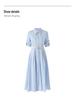 Elegantly Stylish Tencel Cotton Shirt Dress for a Fashionable Commute – Spring/Summer Collection
