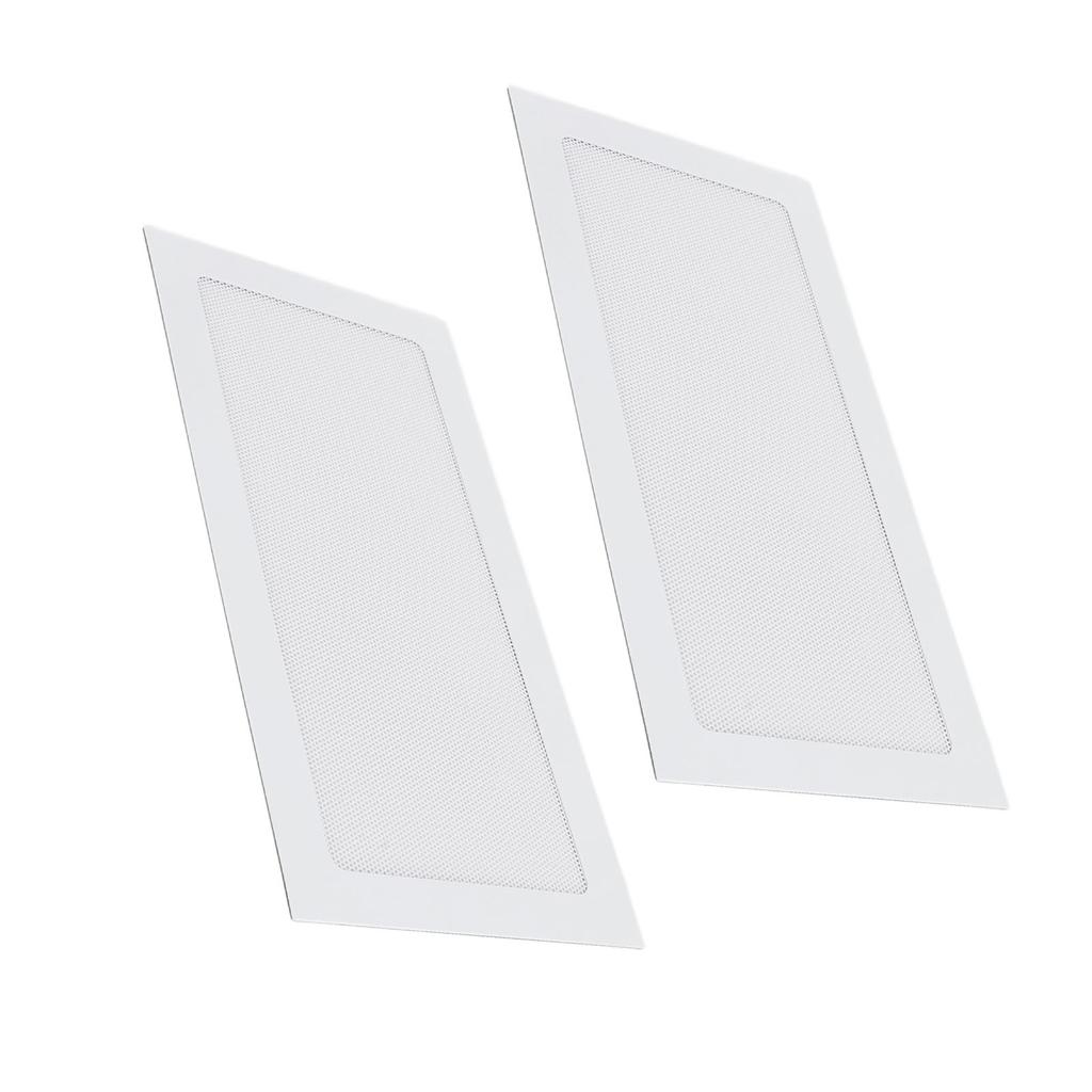 2Pcs Computer Cooler Fan Dust Filter Magnetic Frame PC Fan Dust Mesh PC Cooler Filter Fine Mesh PVC
