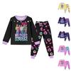 Children's Round Neck Long Sleeve Cartoon Suit