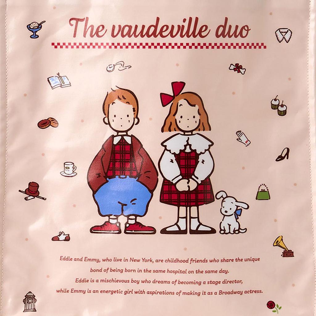 Sanrio tygväska The Vaudeville Duo A4-storlek 220841 (Två lookbooks)